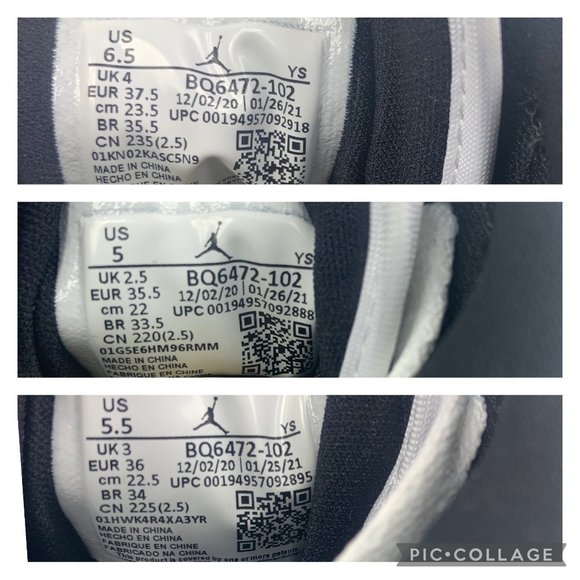 Women's Nike Air Jordan 1 Retro Mid University Blue UNC White BQ6472-102 - Picture 2 of 12